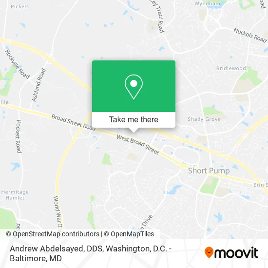 Andrew Abdelsayed, DDS map