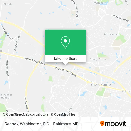 Redbox map