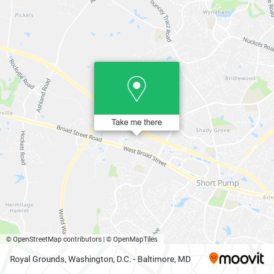 Royal Grounds map