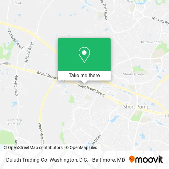 Duluth Trading Co map