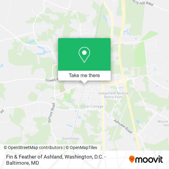 Mapa de Fin & Feather of Ashland