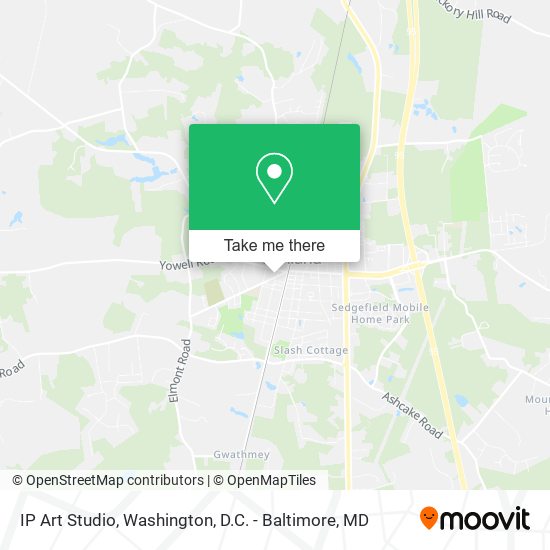 IP Art Studio map