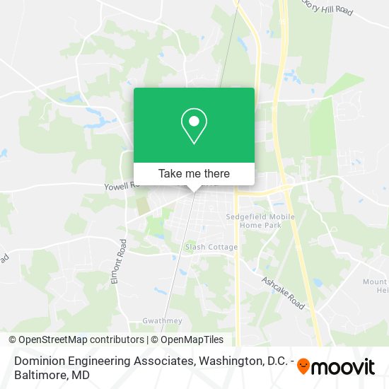 Dominion Engineering Associates map