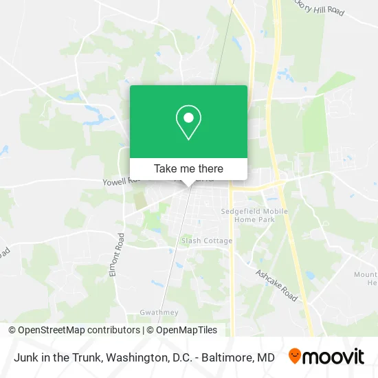 Junk in the Trunk map
