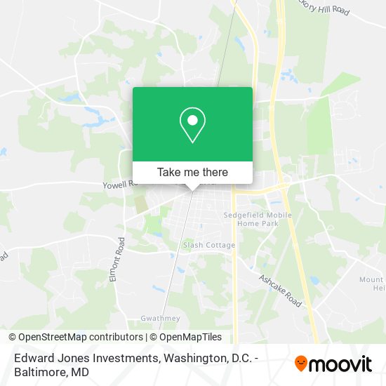 Edward Jones Investments map