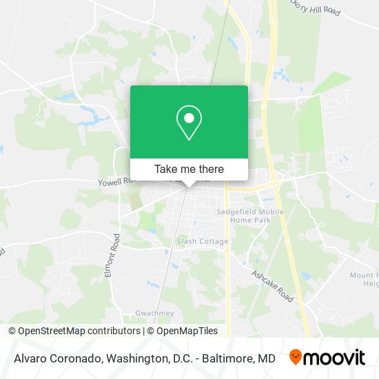 Alvaro Coronado map