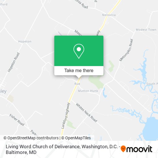 Living Word Church of Deliverance map