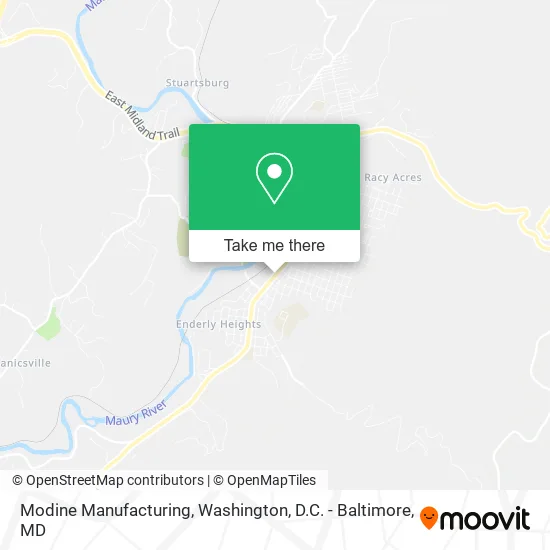 Modine Manufacturing map