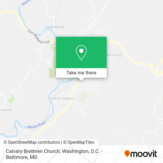 Calvary Brethren Church map