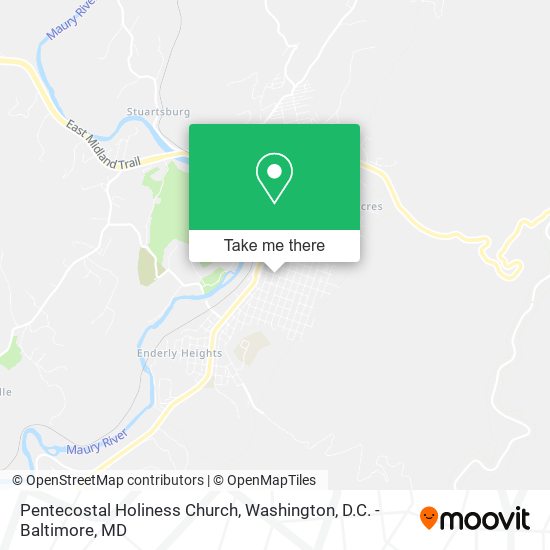 Mapa de Pentecostal Holiness Church