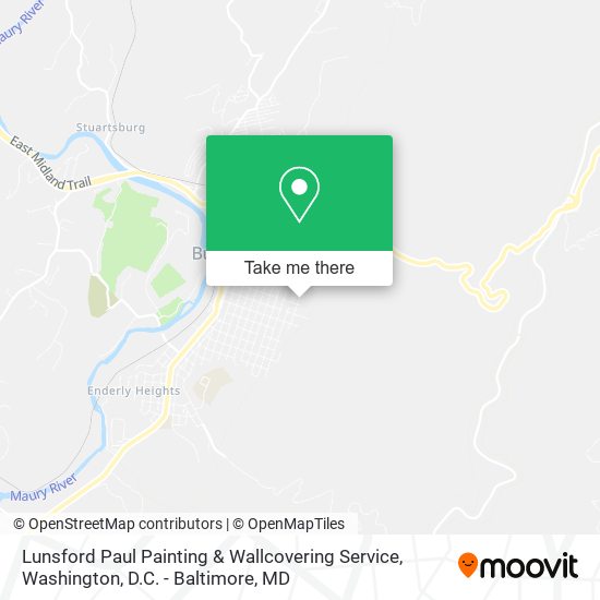 Mapa de Lunsford Paul Painting & Wallcovering Service