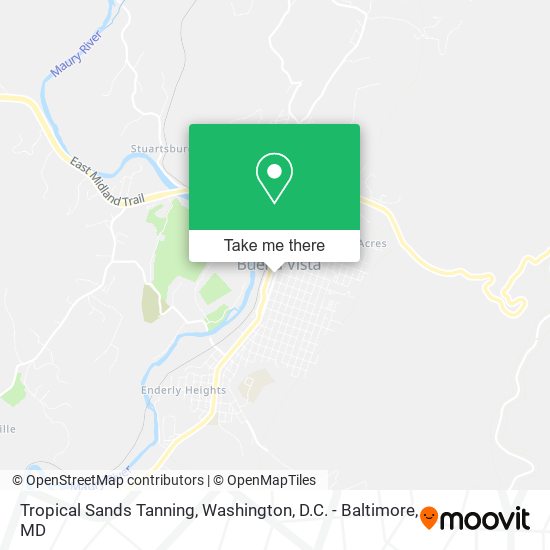 Tropical Sands Tanning map