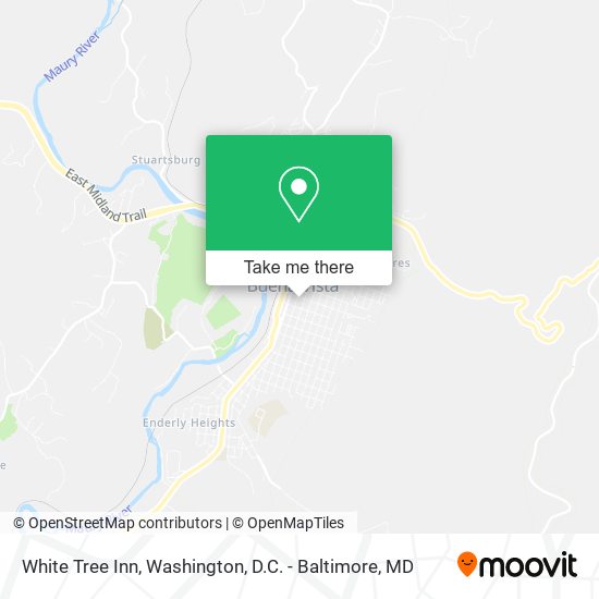 White Tree Inn map
