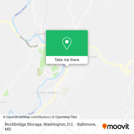 Rockbridge Storage map