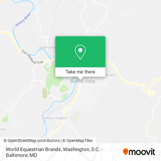 World Equestrian Brands map