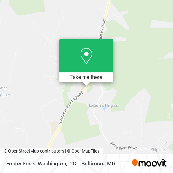 Mapa de Foster Fuels