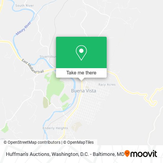 Huffman's Auctions map