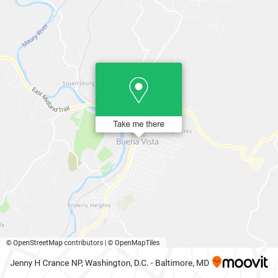 Mapa de Jenny H Crance NP