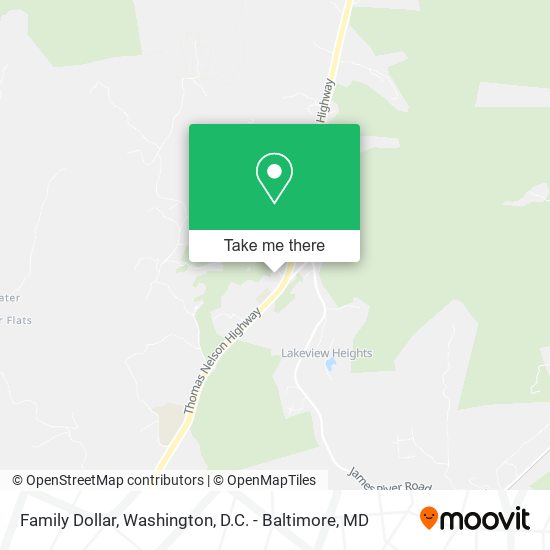 Family Dollar map