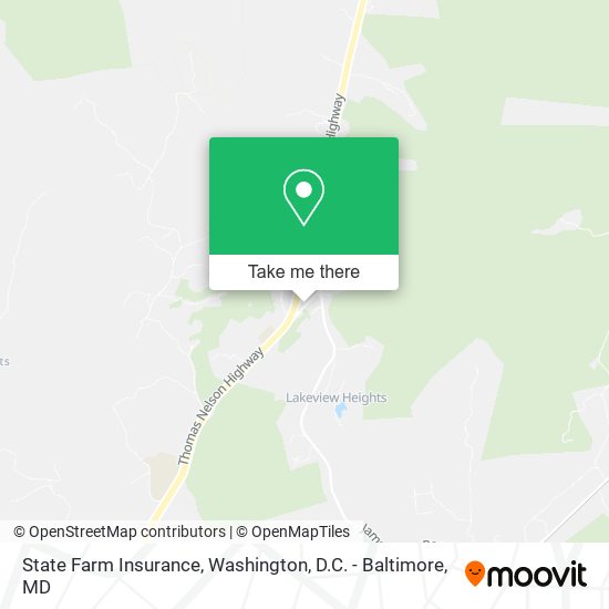 Mapa de State Farm Insurance