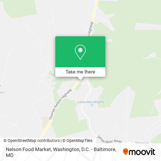 Nelson Food Market map