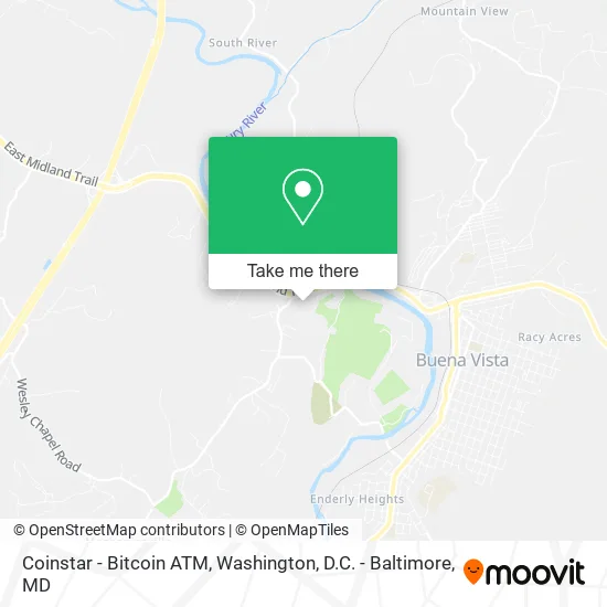 Coinstar - Bitcoin ATM map