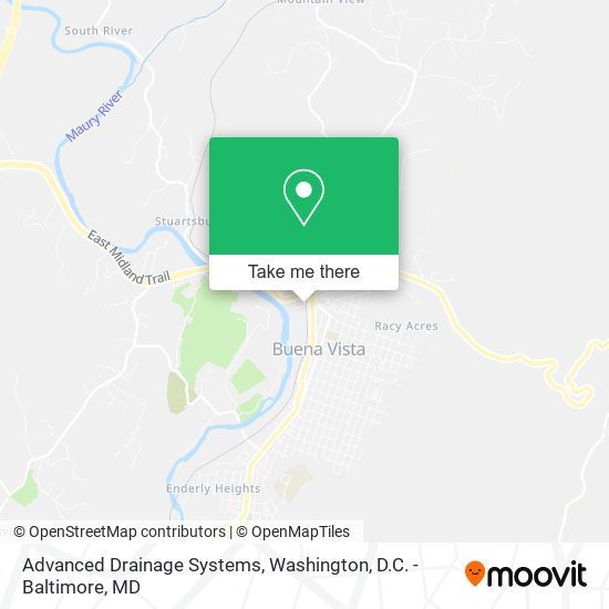 Advanced Drainage Systems map