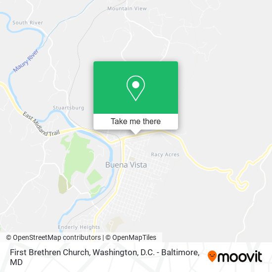 First Brethren Church map