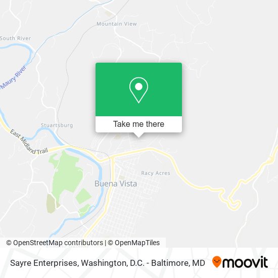 Sayre Enterprises map