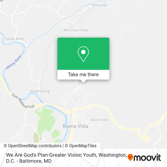 We Are God's Plan-Greater Vision Youth map