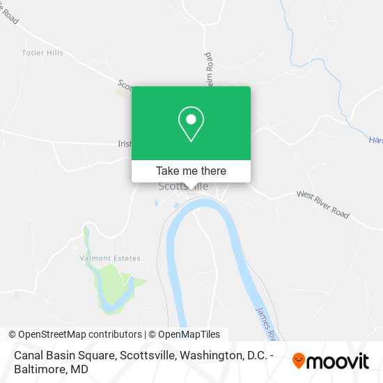 Canal Basin Square, Scottsville map