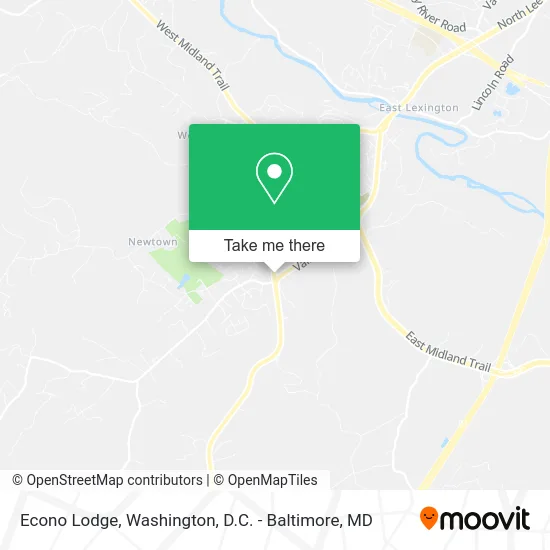 Econo Lodge map