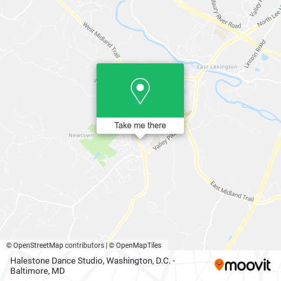 Halestone Dance Studio map