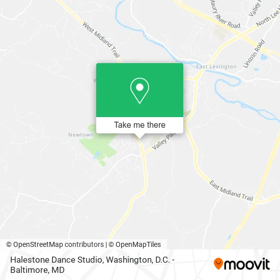 Halestone Dance Studio map