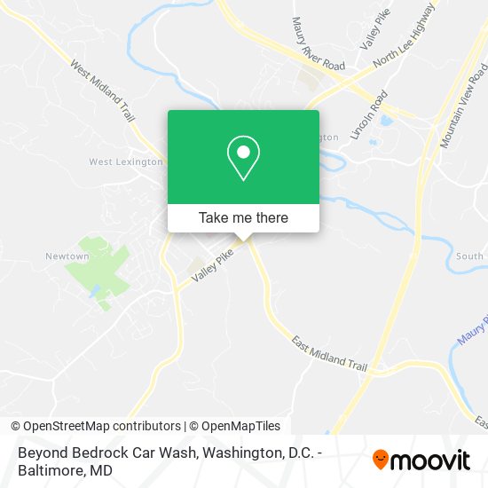 Mapa de Beyond Bedrock Car Wash