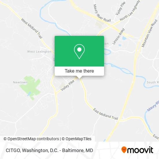 CITGO map
