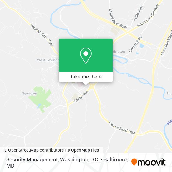 Mapa de Security Management