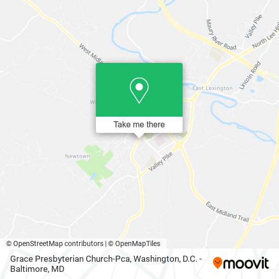Mapa de Grace Presbyterian Church-Pca
