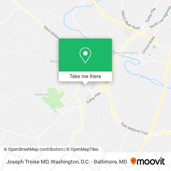 Joseph Troise MD map