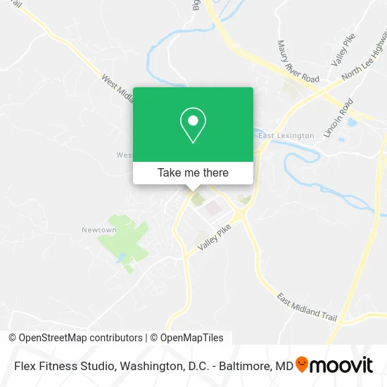 Flex Fitness Studio map