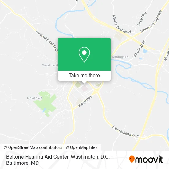 Beltone Hearing Aid Center map