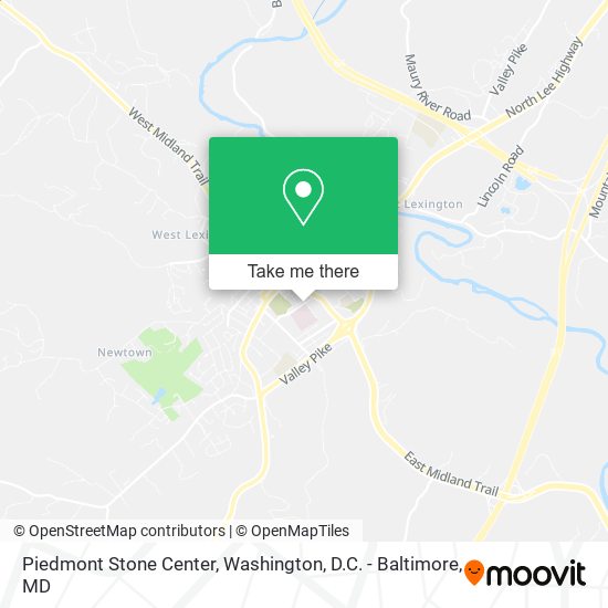 Mapa de Piedmont Stone Center