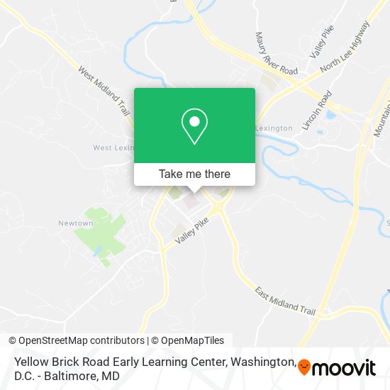 Yellow Brick Road Early Learning Center map