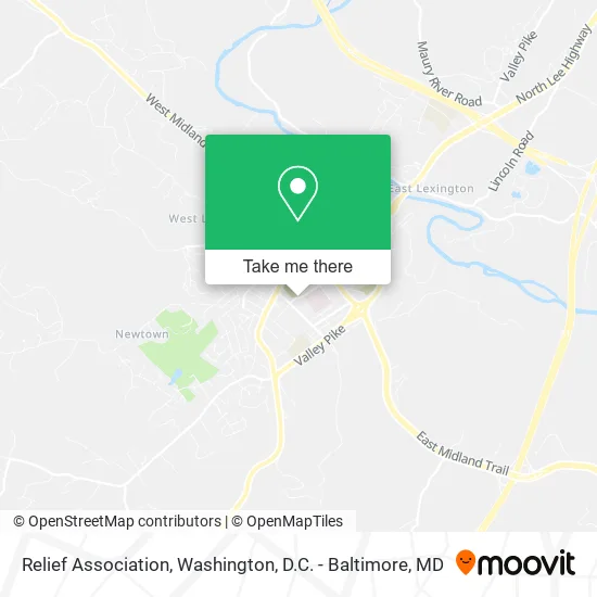 Relief Association map
