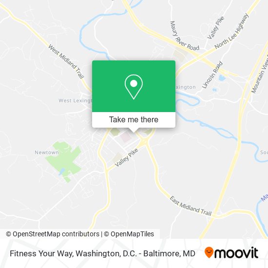 Mapa de Fitness Your Way