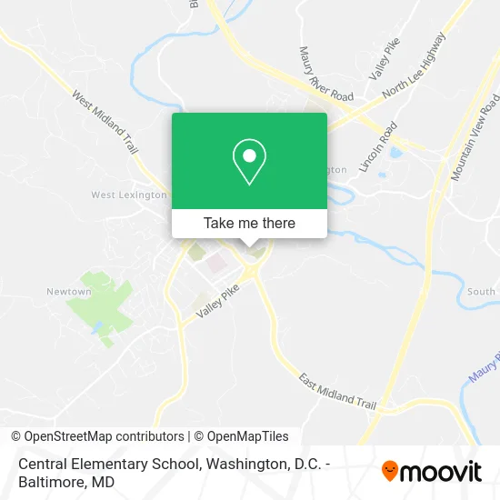 Central Elementary School map