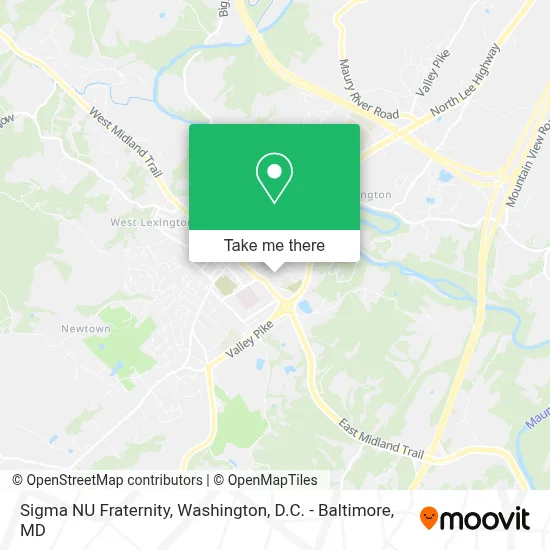Sigma NU Fraternity map