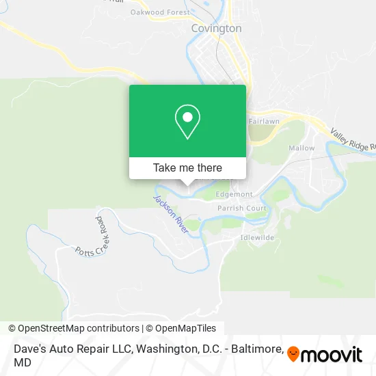Dave's Auto Repair LLC map
