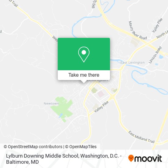 Mapa de Lylburn Downing Middle School