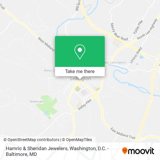 Mapa de Hamric & Sheridan Jewelers